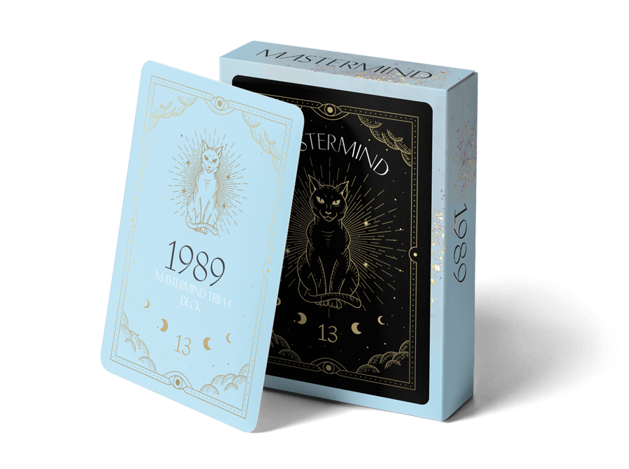 Taylor Swift 1989 Mastermind Trivia Deck