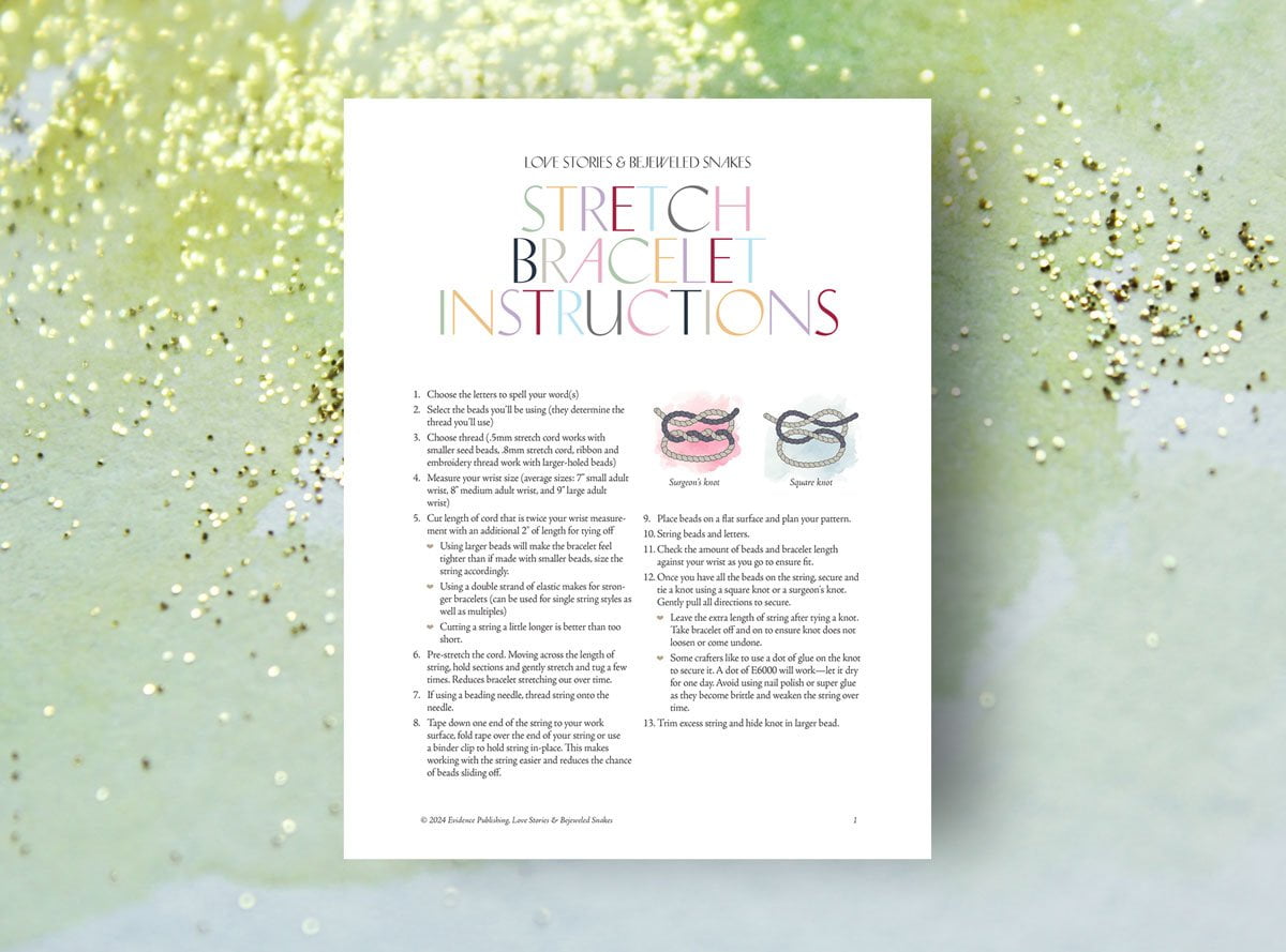 Taylor Swift Bracelet Instructions